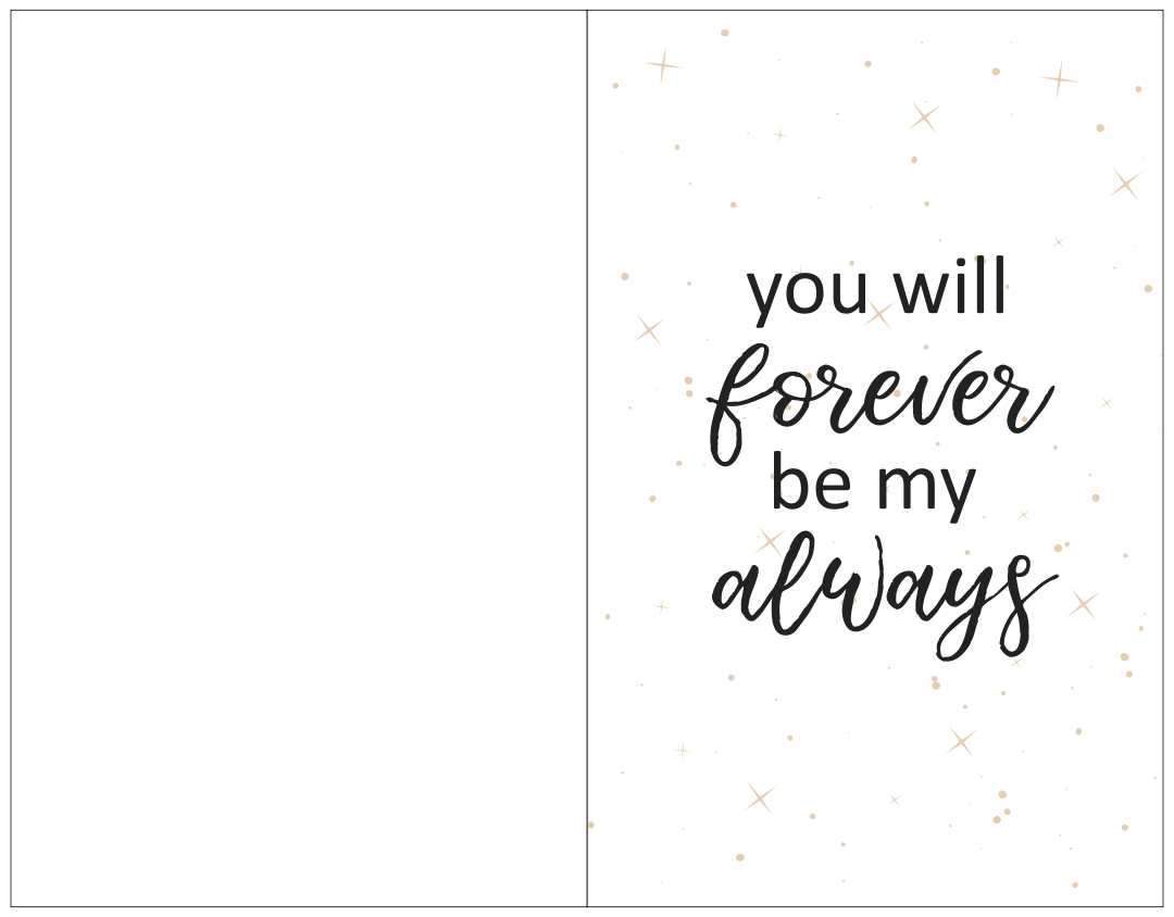 Post Printable Christmas Cards For Him Romantic 335691