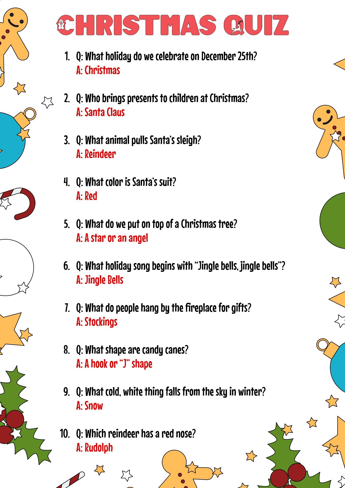Post Printable Christmas Trivia Questions 18457 Post Printable Christmas Trivia Questions 18457