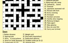Post Printable Crosswords For Adults 216246