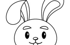 Post Printable Easter Bunny Face 176422