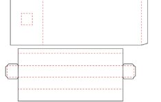 Post Printable Mailbox Template Box 128999