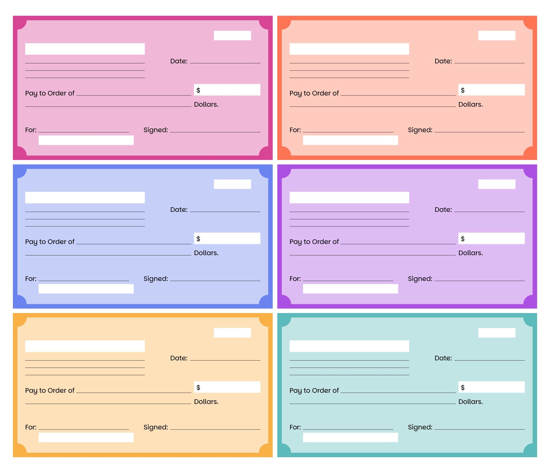 Post Printable Play Checks For Kids 3999 Post Printable Play Checks For Kids 3999