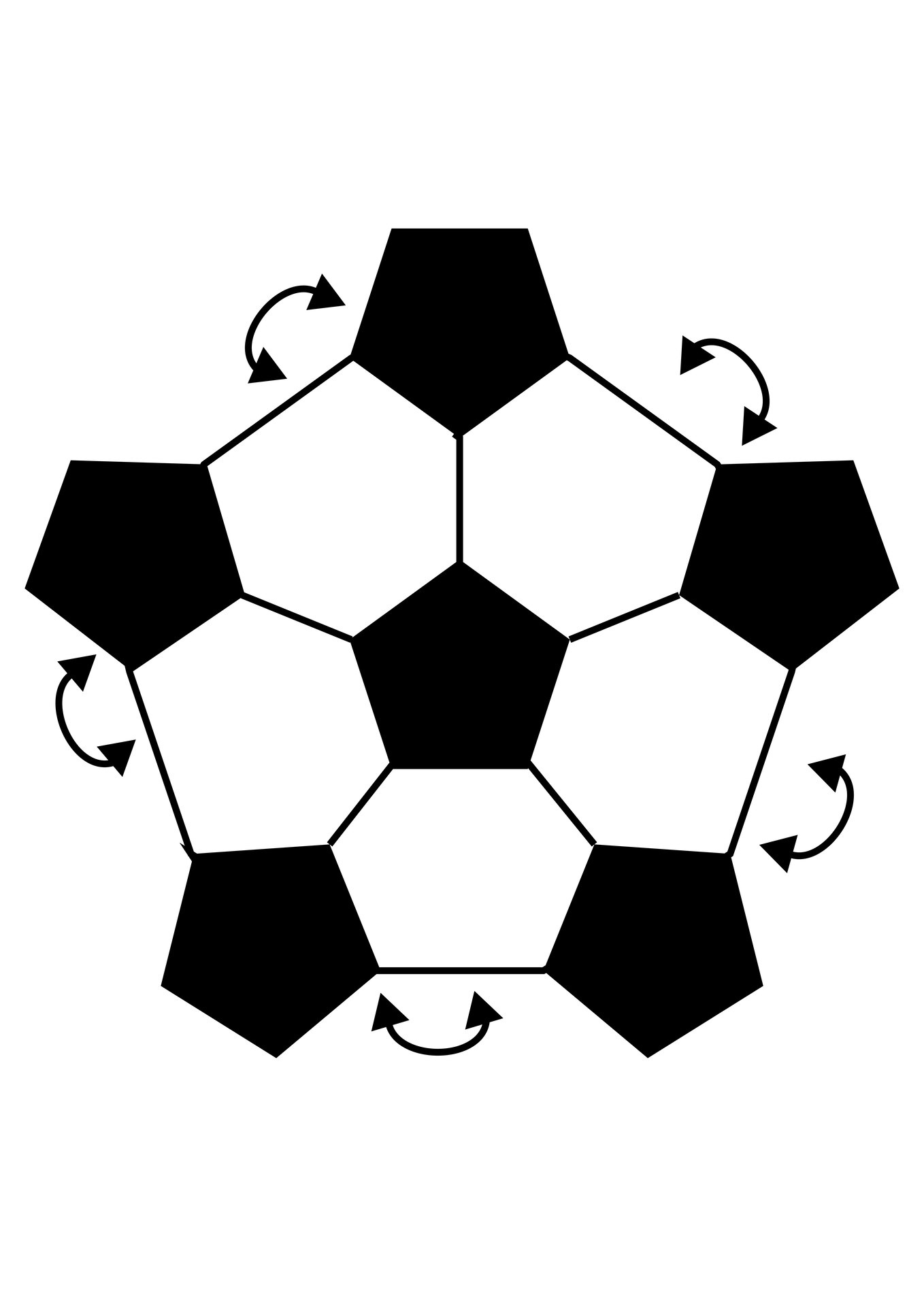 Post Printable Soccer Ball Pattern 388551