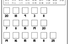 Post Secret Message Math Worksheets 388290