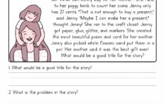 Post Short Story Reading Comprehension Worksheets 302712