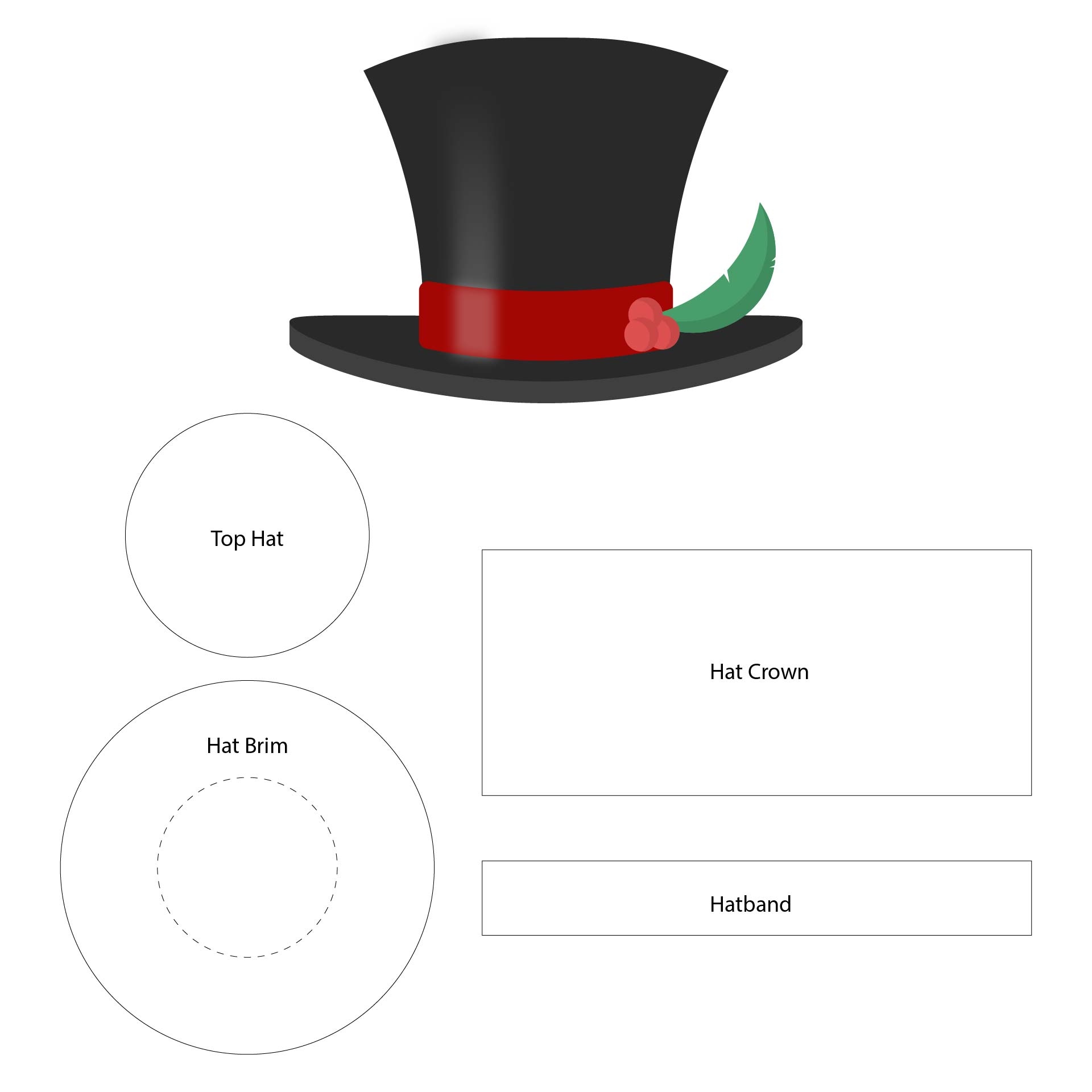 Post Snowman Hat Printable 29031 Post Snowman Hat Printable 29031