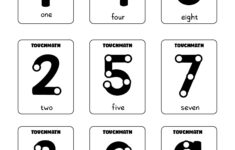 Post Touchpoint Math Numbers Printable Cards 376385