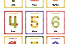 Post Touchpoint Math Numbers Printable Cards 376385