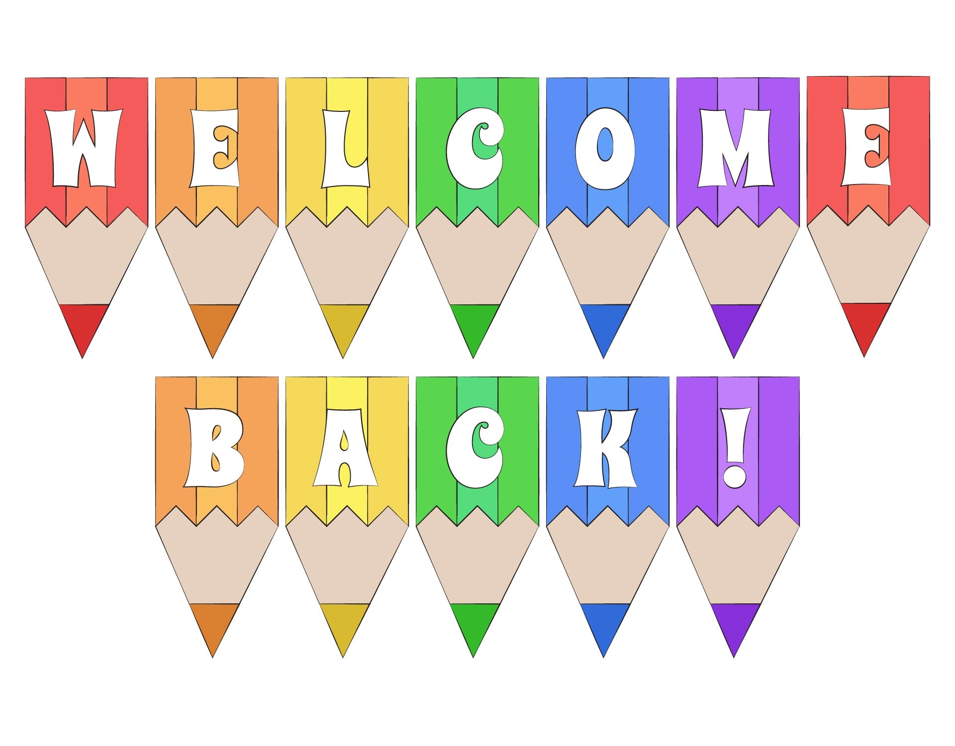 Post Welcome Back Banner Printable 399227