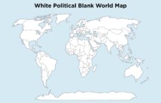 Post World Map Printable A4 Size 397159