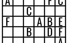 Practice Logical Reasoning A Letter Sudoku Unplugged Activity For Kids