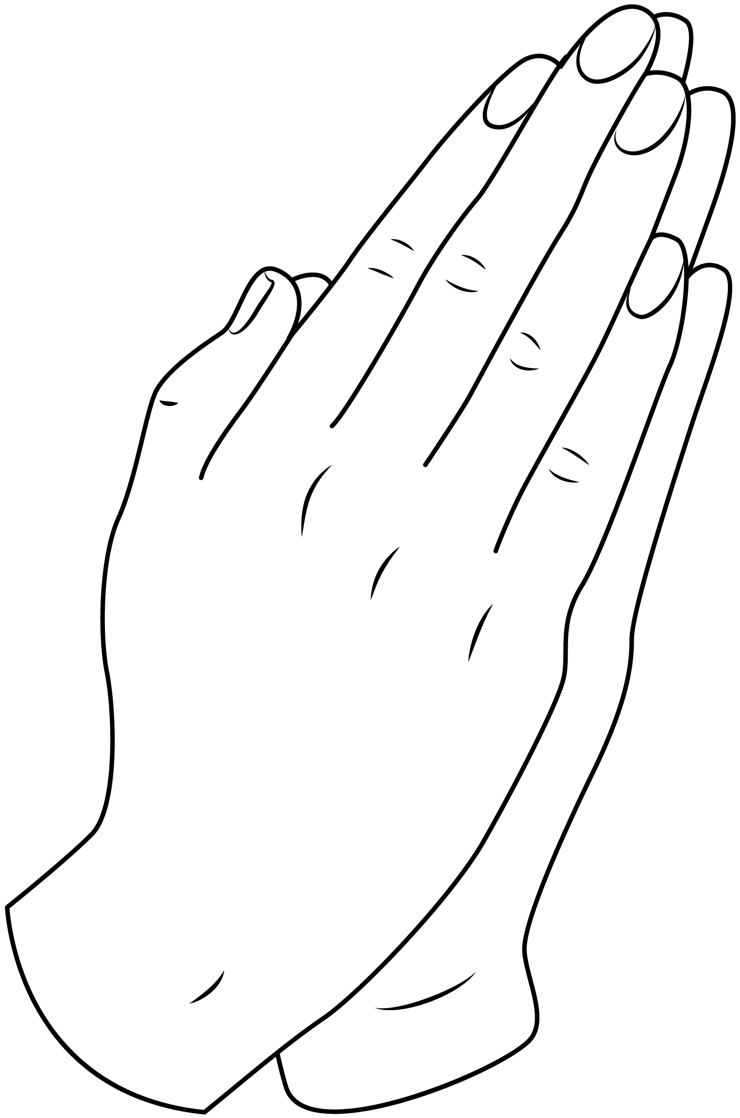Praying Hands Printable Template Praying Hands Printable Template