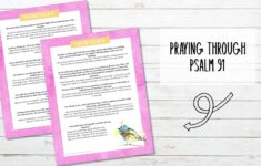 Praying Through Psalm 91