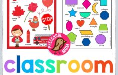 Preschool Classroom Printables