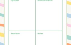 Preschool Newsletter Templates