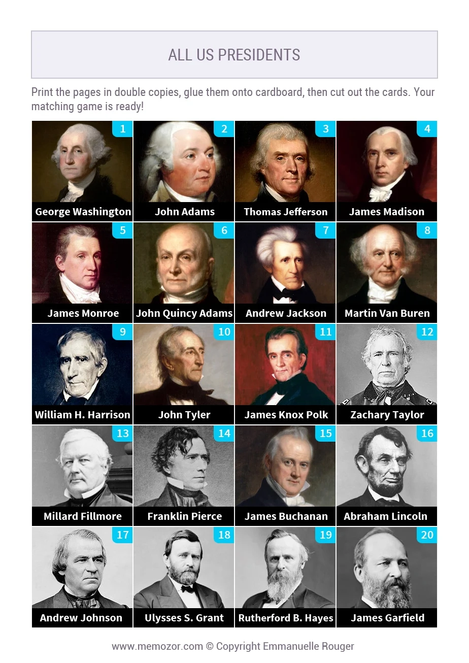 Presidents Of The Us