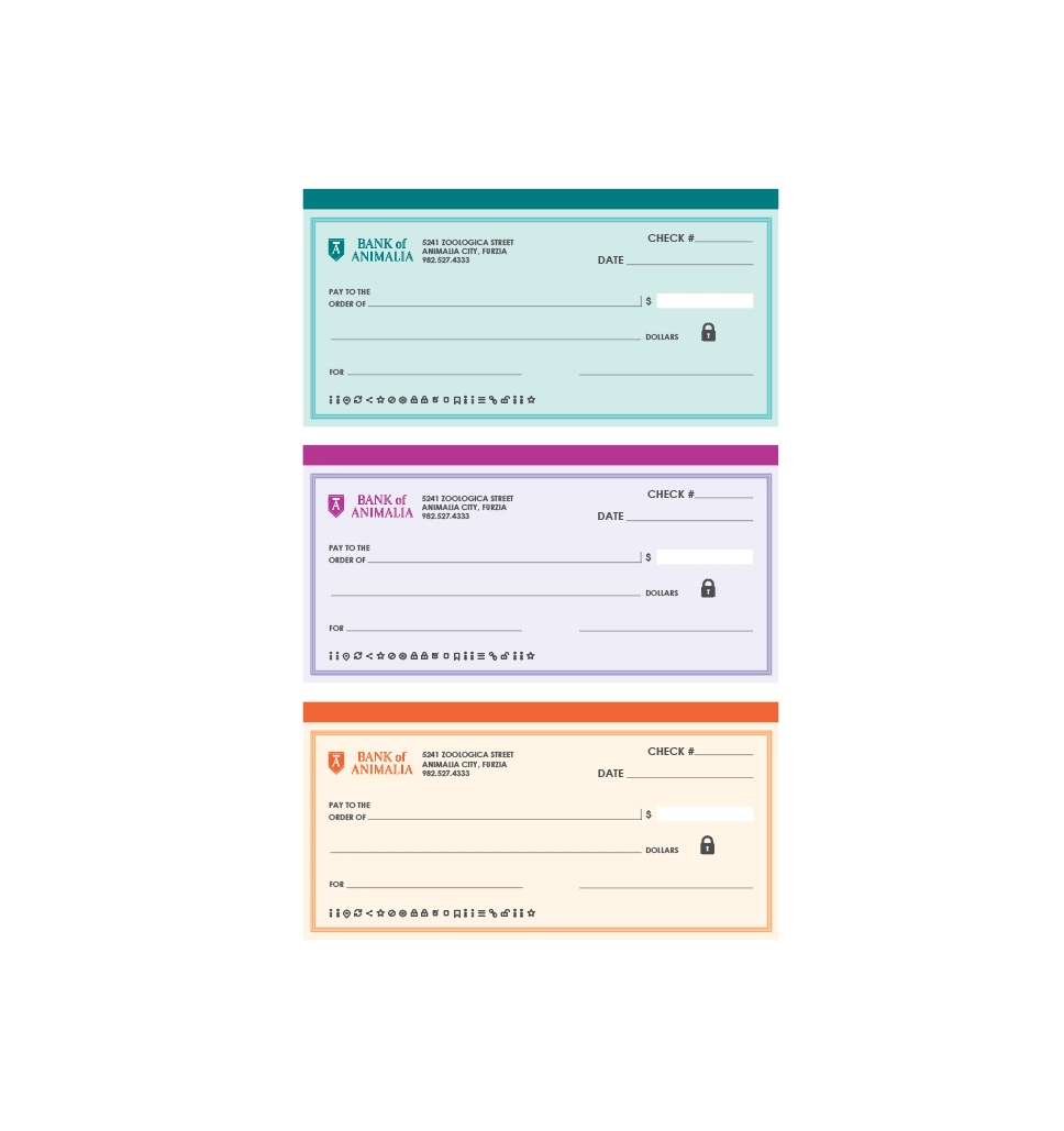 Pretend Checkbook
