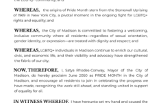 Pride Month Proclamation