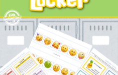Print Cut Stick Free Locker Decor For Kids Teens