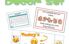 Print Cut Stick Free Locker Decor For Kids Teens