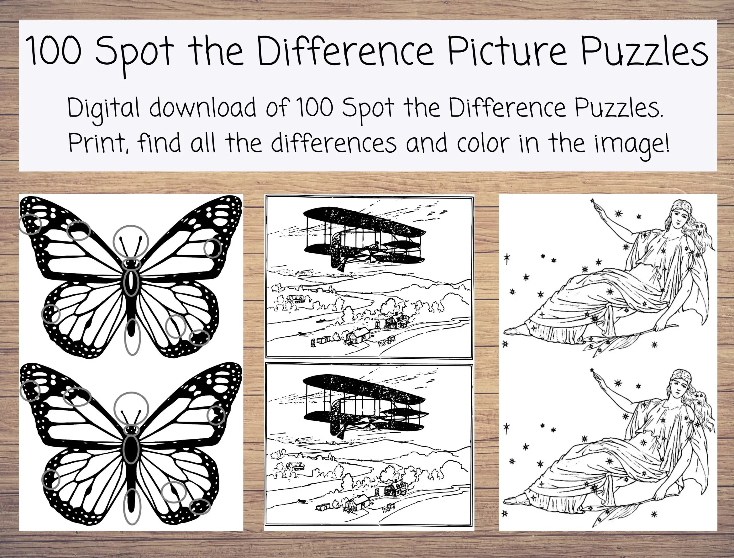 Printable 100 Spot The Difference Printable 100 Spot The Difference