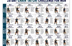 Printable 28 Day Chair Yoga