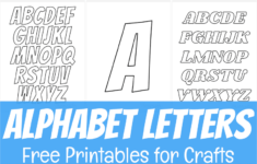 Printable Alphabet Letters