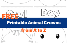 Printable Animal Crowns For Kids Free