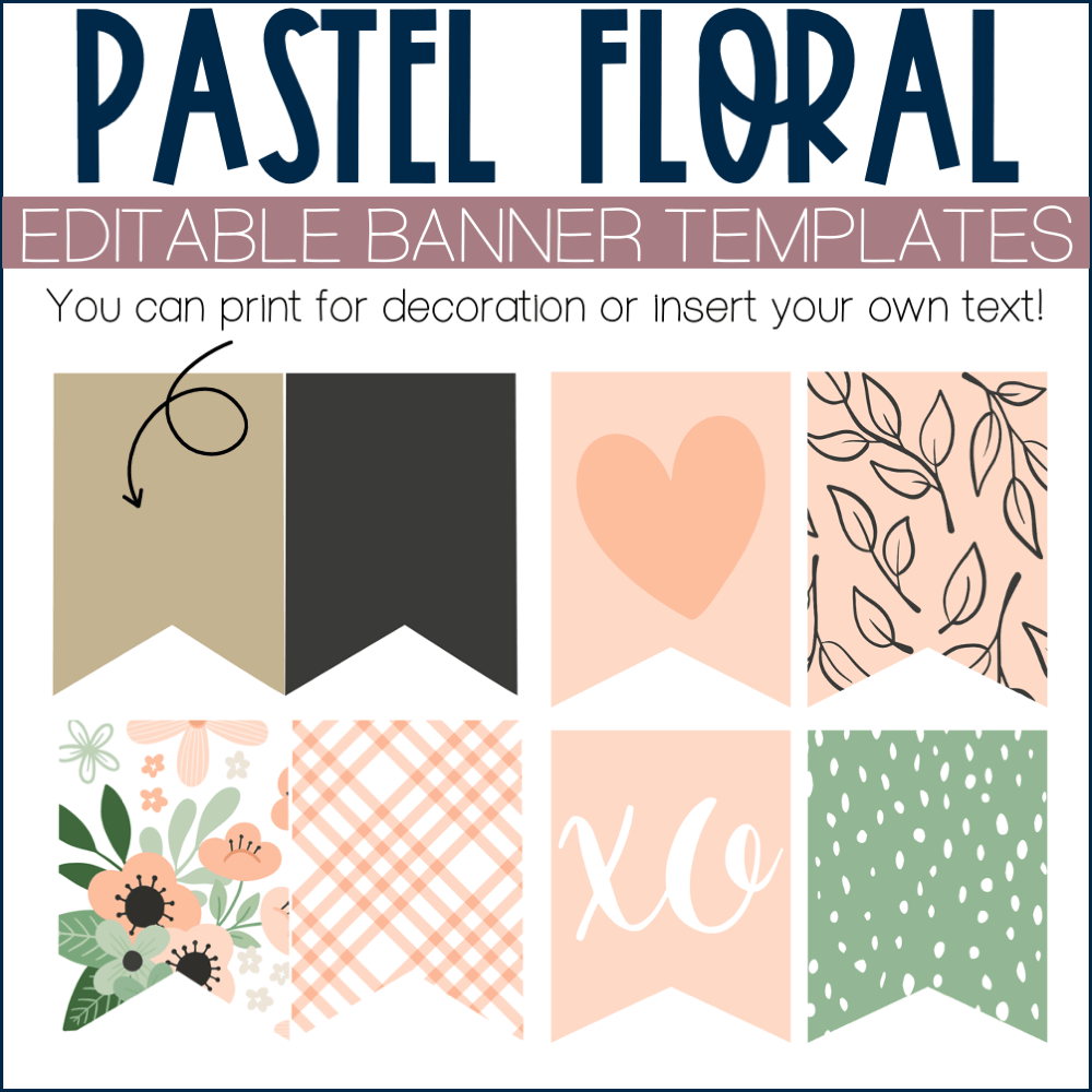 Printable Banner Templates Printable Banner Templates