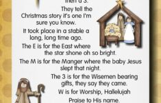 Printable Bible Christmas Story