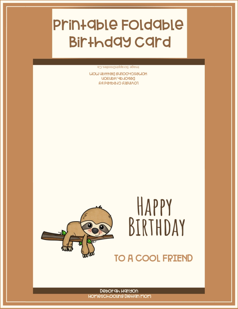 Printable Birthday Card Friend Boy Printable Birthday Card Friend Boy