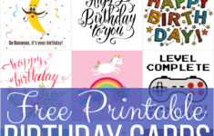 Printable Birthday Cards