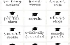 Printable Candy Bar Signsgraduation