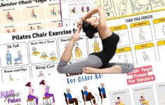 Printable Chair Yoga Exercises For Seniors Easy Gentle Workouts 12628202