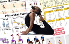 Printable Chair Yoga Exercises For Seniors Gentle Easy Workouts 12628221
