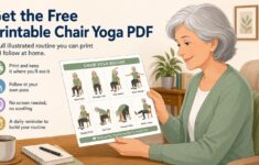 Printable Chair Yoga For Seniors