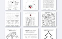 Printable Christmas Activity Pack For Kids