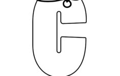 Printable Christmas Bubble Letter C