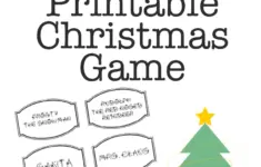 Printable Christmas Game Who Am I