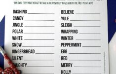 Printable Christmas Games