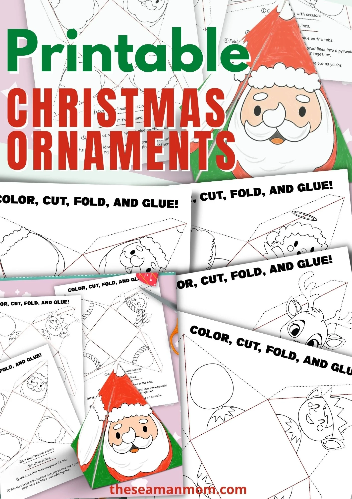 printable cut out christmas decorations printable cut out christmas decorations