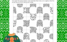 Printable Christmas Puzzles And Games