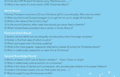 Printable Christmas Quiz