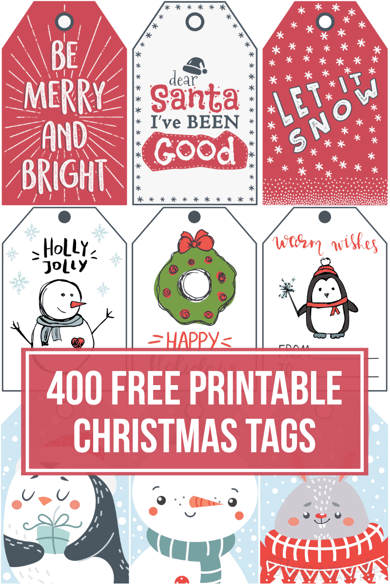 Printable Christmas Tags Printable Christmas Tags