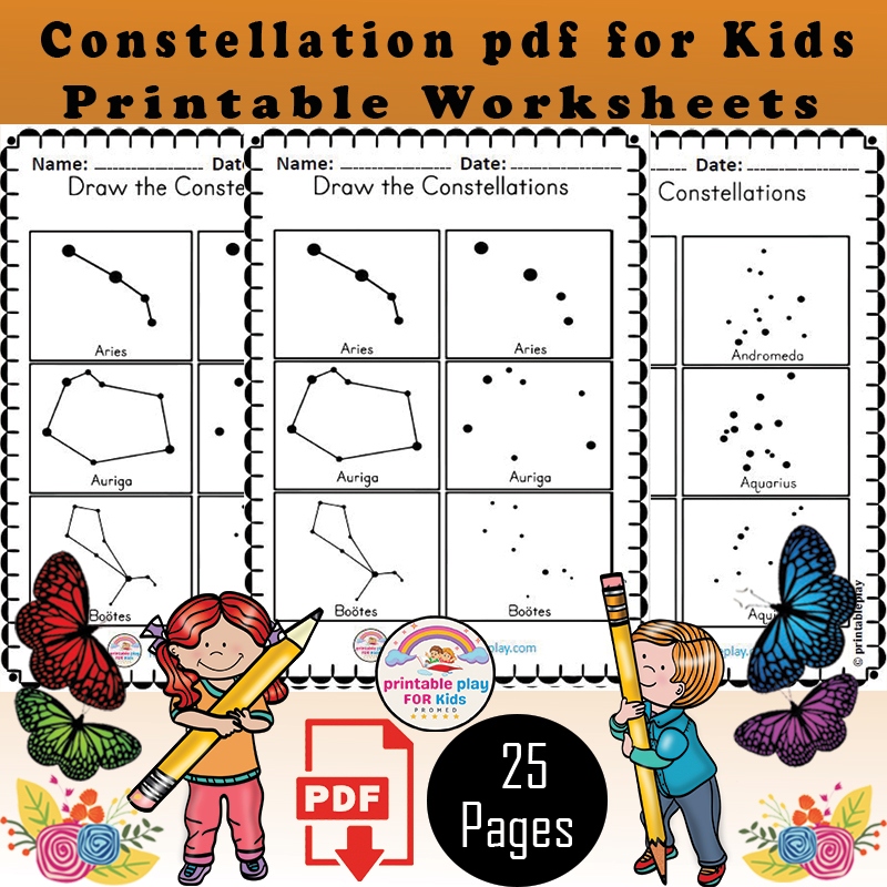constellation printables free constellation printables free