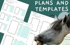 Printable Dressage Tests Template