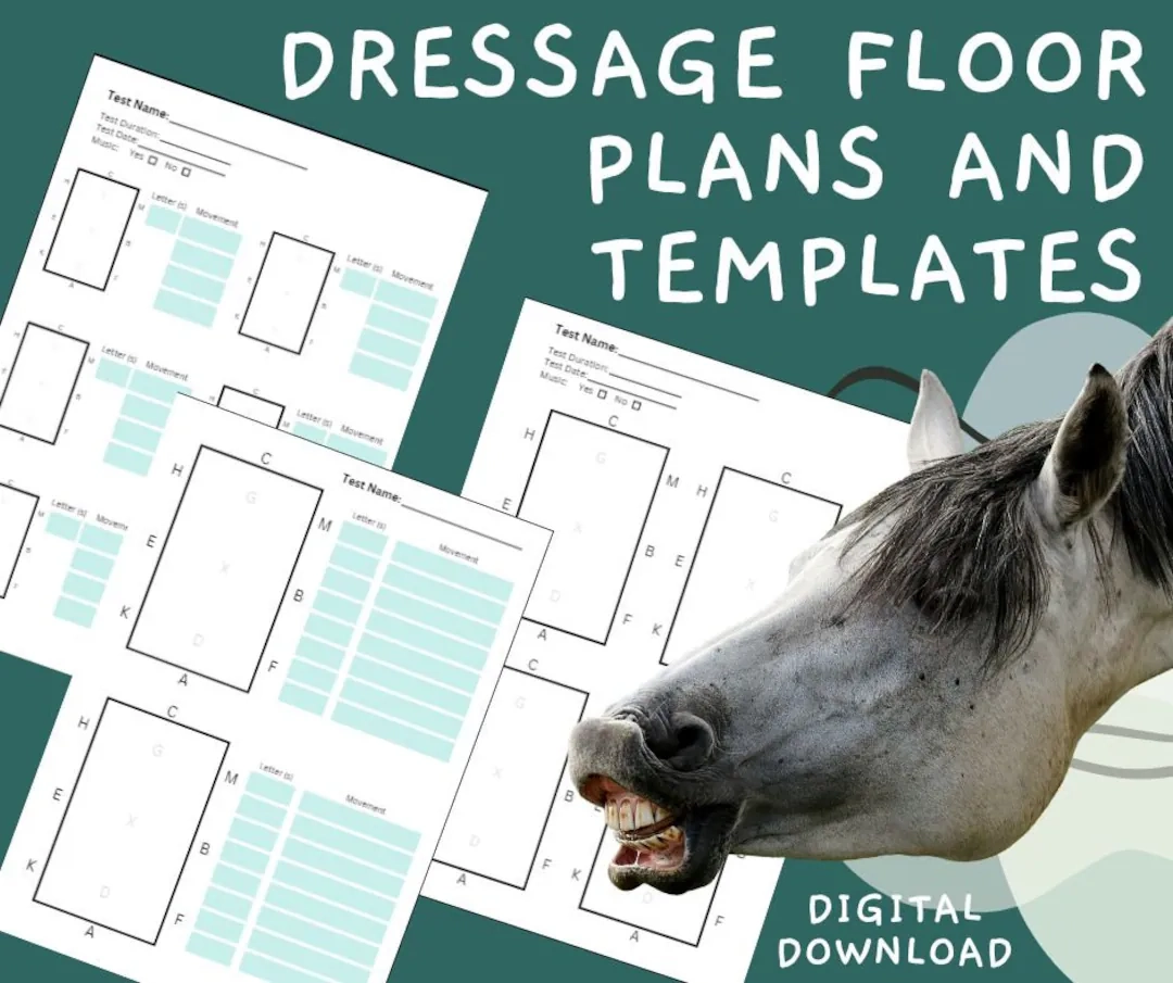 Printable Dressage Tests Template Printable Dressage Tests Template