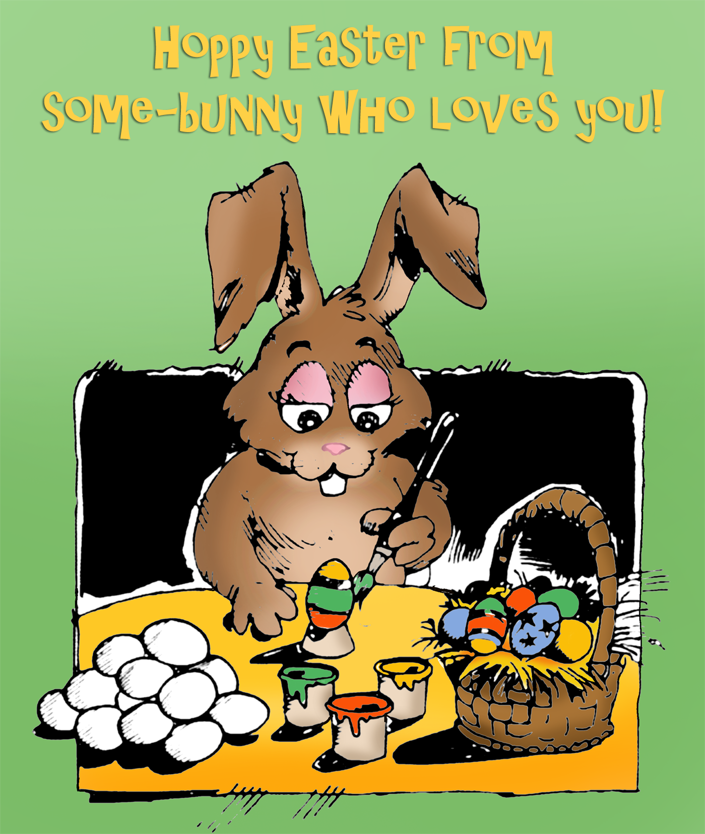 Printable Easter Card
