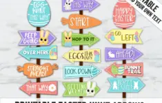 Printable Easter Egg Hunt Signs Easter