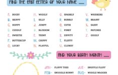 Printable Easter Games